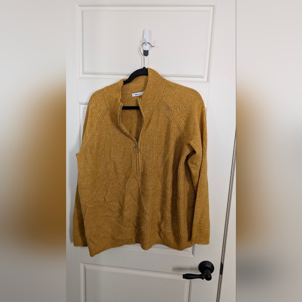 Yellow Half Zip